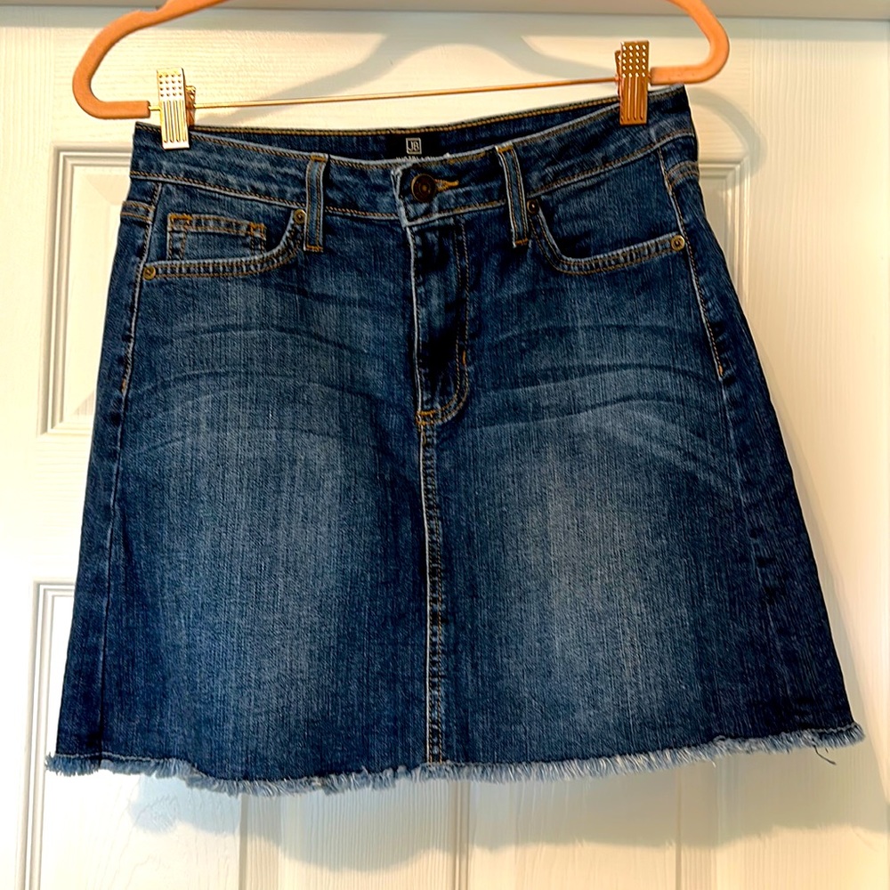 Jean mini skirt Sz S